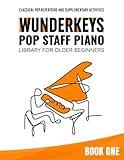 WunderKeys Pop Staff Piano Library For Older Beginners, Book One: Classical Pop Repertoire And Supplementary Activities