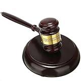 Personalized Gavel Personalized Judge Hammer with Message Custom Judges Gavel and Sound Block for Lawyer, Business, Auction Sale, Gifts for Judge
