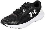 Under Armour Men's Surge 3, Black/White, 11.5 Medium US