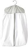 Baby Doll Bedding Forever Mine Junior Diaper Stacker, Grey