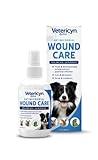 Vetericyn Plus Dog Wound Care Spray | Healing Aid and Skin Repair, Clean Wounds, Relieve Dog Skin Allergies, Safe for All Animals. 3 ounces