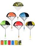 Parachute Toys for Kids, 6 Pack Tangle Free Outdoor Toys, Parachute Men for Kid, Small Toys for Kids Easterday, Halloween, Christmas, Birthday Gift, Unique Holiday Toy List 2025 Top Picks