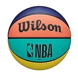 WILSON NBA DRV Alternating Outdoor Basketball - Multicolored, Size 7-29.5"