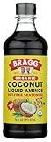 Bragg Organic Coconut Aminos – 16oz, Soy-Free Alternative, Gluten-Free, Dark & Rich Flavor for Cooking – Vegan, No Salt Added, Packed with Amino Acids – Plant-Based Seasoning & Marinade