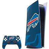 Skinit Decal Gaming Skin Compatible with PS5 Bundle - Officially Licensed NFL Buffalo Bills Double Vision Design