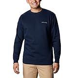 Columbia Men's Hart Mountain II Crew, Collegiate Navy, Large