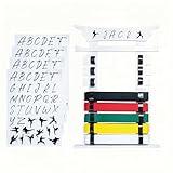 humberboat Wall Karate Belt Display Rack with Medal Hanger and Stickers, 8 Belt Taekwondo Jiu Jitsu Belt Display Holder, Martial Arts Belt Display Organizer for Kids and Adults, White Color