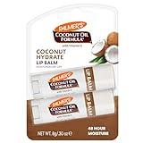 Palmer's Coconut Oil Formula Lip Balm Duo, All-Day Moisturization, Hydrates Dry, Cracked Lips (Pack of 2)