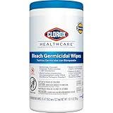 Clorox Healthcare Bleach Germicidal Wipes, 150 Count Canister (Package May Vary)