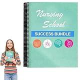 Tncudmvx Nursing School Success Bundle, Nursing School Study Guide for Women, Study Essentials, Comprehensive Nursing Bundle Book,Nursing School Essentials (Nursing School)