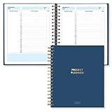 S&O Project Management Planner - Work Organizer Notebook - Project Planner Notebook - Project Manager Notebook - Project Notebooks for Work - Project Management Notebook - 200 Pages, 8.25" x 9.3”