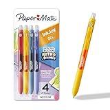 Paper Mate InkJoy Gel Pens Retro Accent Colors Medium (0.7mm) Point Retractable 4 Count