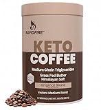 Rapid Fire Ketogenic Fair Trade Instant Keto Coffee Mix Supports Energy Metabolism Weight Loss Ketogenic Diet Canister 15 servings, Original, 7.93 Ounce