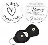 Memorial Sympathy Gifts for Loss of Loved One, Bereavement Remembrance Grief Gift for Best Friend Neighbors Coworker Condolences Gift for Loss, When Someone You Love Becomes a Memory Pocket Hug Token