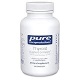 Pure Encapsulations Thyroid Support Complex - Supports Thyroid Health* - Antioxidant Infusion - with Ashwagandha & Iodine - Non-GMO & Vegetarian - 120 Capsules