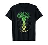 DNA Tree Life Genealogy Biologist Genetics Science Earth Day T-Shirt