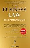Business Law in Plain English: Company & Corporate Law: Master Key Legal & Business Concepts with 200+ Expert Exercises & a Multilingual Glossary in 7 ... Writing, Vocabulary & Terminology Book 4)