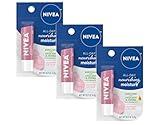 Nivea All-Day Nourishing Moisture Shimmer Lip Care 0.17 oz Pack of 3
