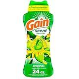 Gain Fireworks In-Wash Scent Booster Beads, Original, 24 oz, Laundry Scent Boosters, Gain Scent Booster Beads, Odor Eliminator