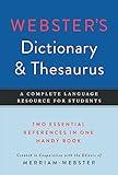Webster's Dictionary & Thesaurus, Newest Edition