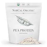 NorCal Organic - Premium Pea Protein Isolate - 100% Vegan and Organic - UNFLAVORED - 2 Pounds (Pack of 1) - 35 Servings