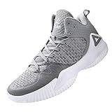 PEAK High Top Mens Basketball Shoes Streetball Master Breathable Non Slip Outdoor Sneakers Cushioning Workout Shoes for Fitness