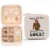 kdxpbpz Twilight Gifts for Women Twilight Saga Jewelry Box Jacob Black Gift Where The Hell Have You Been Loca Twilight Merchandise Holder Organizer Travel Jewelry Case