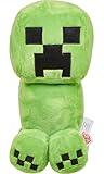 Mattel Minecraft Basic 8-inch Plush Creeper Stuffed Animal Figure, Soft Doll Inspired by Video Game Character