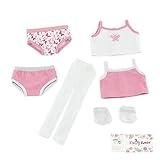 Emily Rose 18 Inch Doll Clothes & Accessories 6-PC Basic Underwear Clothing Accessory, with White Socks and Tights | Accessories Fit Most 18" Dolls | Gift Boxed! | American Company