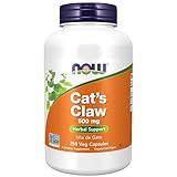 NOW Supplements, Cat's Claw 500 mg, Non-GMO Project Verified, Herbal Supplement, 250 Count (Pack of 1)