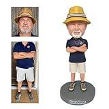 Stylishbobblehead Custom Bobblehead,Personalized Custom Full,Custom Personalized Unique Handmade Bobbleheads Figurine,Action Figure Based on Your Photo