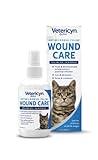 Vetericyn Plus Cat Wound Care Spray | Feline Healing Aid and Skin Repair for Wounds, Sores, and Abrasions, Provides Itch Relief for Cats Irritated Skin. 3 Ounces