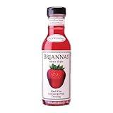 BRIANNAS - Home Style Blush Wine Vinaigrette Dressing – Fine Salad Dressing made with Premium Ingredients - Gluten Free, Kosher, & Vegan - 12 oz. Bottle
