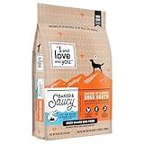 I AND LOVE AND YOU Baked and Saucy Dry Dog Food - Chicken + Sweet Potato - Prebiotic + Probiotic, Real Meat, Grain Free, No Fillers, 10.25lb Bag