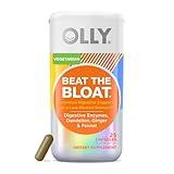 OLLY Beat The Bloat Capsules, Digestive Support Enzymes, Supplement for Women - 25 Count