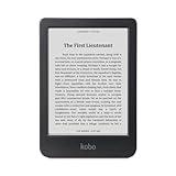 Kobo Clara BW | eReader | 6” Glare-Free Touchscreen with ComfortLight PRO | Dark Mode Option | Audiobooks | Waterproof | 16GB of Storage | Black