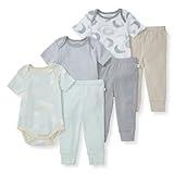 Burt's Bees Baby Unisex Baby Bodysuit & Pant Set, 100% Organic Cotton