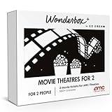 WONDERBOX – Original Gift Idea - Experience Gift – AMC Movie Theatres® for 2 – 2 Tickets – A Large Choice of Experiences in One Gift Box
