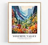 Eleville 11X14 Unframed Yosemite Valley California United States World Tour Travel Family Vacation Art Print Poster Wall Office Home Decor mgn002