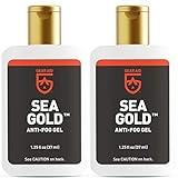 Gear Aid Sea Gold Anti-fog Gel Coating for SCUBA Dive Masks, 1.25 oz, 2 Pack