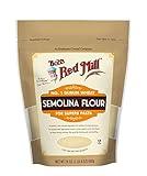Bob's Red Mill Semolina Pasta Flour, 24 Oz (4 Pack)