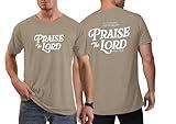 Christian Shirts for Men : Let Every Breath Praise The Lord Shirts Bible Verse Tshirt Faith Jesus Unisex Tops Brown