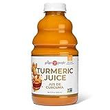 Turmeric Juice, 99% Pure Turmeric Juice by The Ginger People – Premium Quality Wild Turmeric Juice, 32 Fl Oz Bottle – Pack of 1