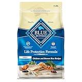 Blue Buffalo Life Protection Formula Adult Dry Dog Food, Helps Build and Maintain Strong Muscles, Made with Natural Ingredients, Chicken & Brown Rice Recipe, 5-lb. Bag