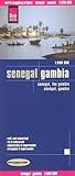 Senegal & Gambia 1:550,000 Travel Map, waterproof, GPS-compatible REISE