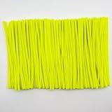 VZF Yellow Pipe Cleaners Artificial Forsythia Flower Wreath Spring Summer Fall Wreath Leaves Wreath for Front Door Wreath Porch Farmhouse Patio Garden Home Decor Craft Supplies,Pipe Cleaners Bulk
