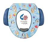 Bluey Soft Potty Seat - Potty Training Toilet Seat, Soft Cushion, Baby Potty Training, Safe, Easy to Clean