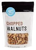 Amazon Brand - Happy Belly Chopped Walnut, 8 ounce (Pack of 1)