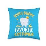 Tooth Fairy's Favorite Customer Throw Pillow