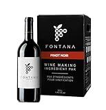 Fontana Pinot Noir Wine Kit Ingedients - 6 Gallon DIY Kit - Makes 30 Bottles of Wine